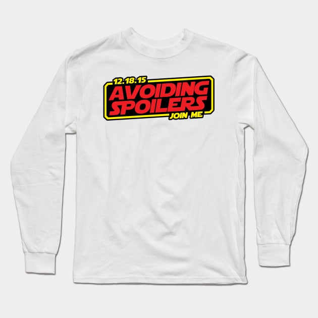 Avoiding Spoilers Long Sleeve T-Shirt by ZombieMedia